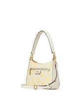 Kate Spade New York Hudson Spring Pansies Small Crossbody Bag