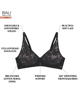 Bali Women's Breathe Wireless T-Shirt Bra DF7594
