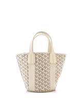 Pre-Owned Goyard Pm Belharra Tote Coated Canvas