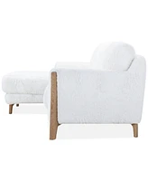 Briannie -Pc. Fabric Chaise Sectional