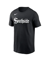 Men's Nike Jose Abreu Black Chicago White Sox City Connect Name and Number T-shirt