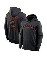 Nike Men's Willy Adames Black San Francisco Giants Name Number Performance Pullover Hoodie