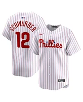 Nike Men's Kyle Schwarber White Philadelphia Phillies Alternate Limited Player Jersey