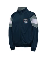 Outerstuff Big Boys and Girls Navy San Diego Fc Field General Track Full-Zip Jacket