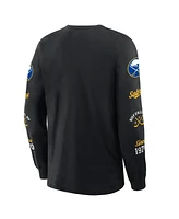 Fanatics Men's Black Buffalo Sabres Boxed Legacy Long Sleeve T-Shirt