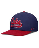 Nike Men's Royal/Red Chicago Cubs Pro Performance Snapback Hat