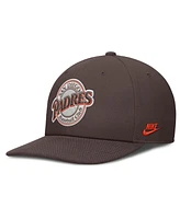 Nike Men's Brown San Diego Padres Pro Performance Snapback Hat