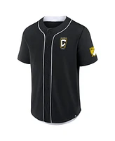 Fanatics Men's Black Columbus Crew Injury Time Baseball Jersey