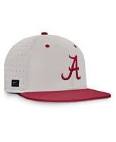 Nike Men's Gray Alabama Crimson Tide On-Field Dugout True Performance Fitted Hat