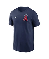 Nike Men's Navy Los Angeles Angels 2-Hit T-Shirt
