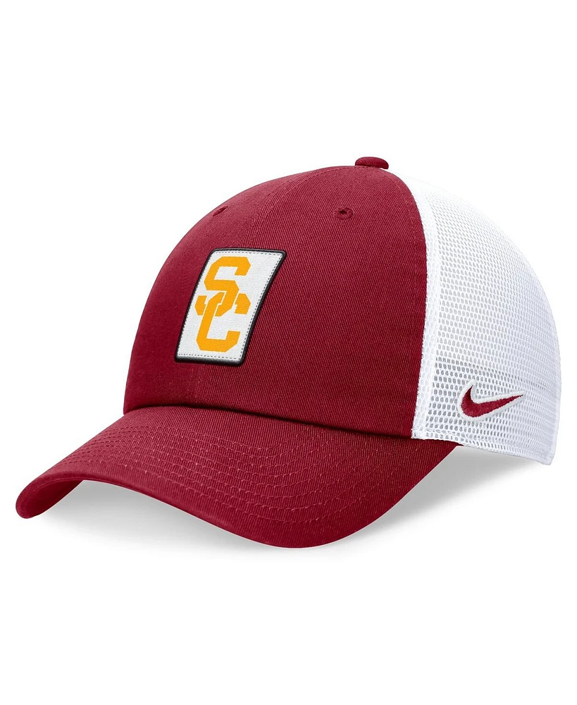 Nike Men's Cardinal/White Usc Trojans Primetime Club Trucker Adjustable Hat