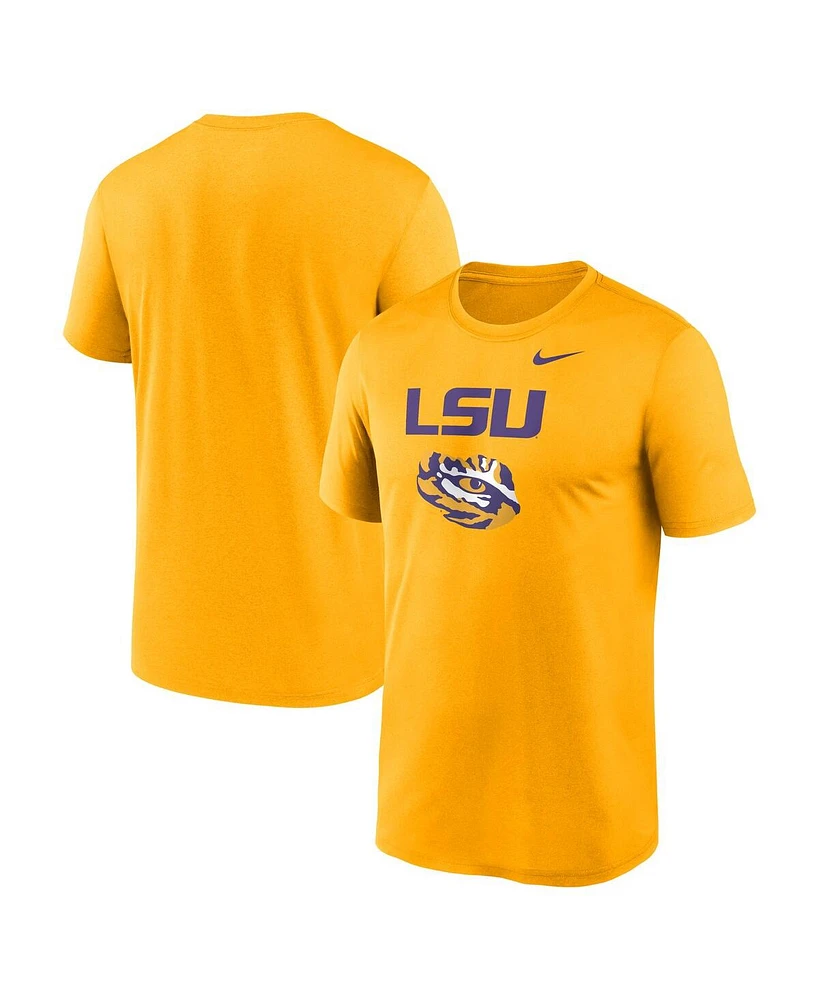 Nike Men's Gold Lsu Tigers Lockup Legend Performance T-Shirt