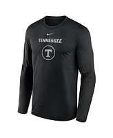Nike Men's Black Tennessee Volunteers 2024 On-Court Basketball Practice Legend Performance Long Sleeve T-Shirt