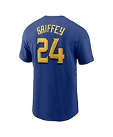 Nike Men's Ken Griffey Jr. Navy Seattle Mariners 2025 City Connect Fuse Name Number T-Shirt