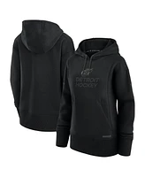 Fanatics Women's Black Detroit Red Wings Authentic Pro Road Pullover Hoodie