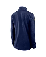 Fanatics Women's Navy Washington Capitals Authentic Pro Rink Lightweight Quarter-Zip Pullover Top