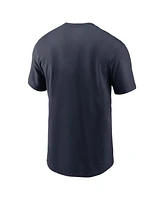 Nike Men's Justin Fields Navy Chicago Bears Player Graphic T-Shirt
