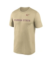 Nike Men's Gold Florida State Seminoles Primetime Legend Wordmark T-Shirt