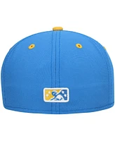 Men's New Era Royal Myrtle Beach Pelicans Authentic Collection Team Alternate 59Fifty Fitted Hat