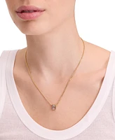 Kate Spade New York Cubic Zirconia Pendant Necklace, 16" + 3" extender
