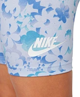 Nike Toddler & Little Girls Flow-Ral Floral Print Biker Shorts