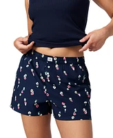 Gap Women's Printed Poplin Boxer Shorts