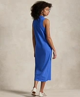 Polo Ralph Lauren Women's Stretch-Cotton Sleeveless Dress
