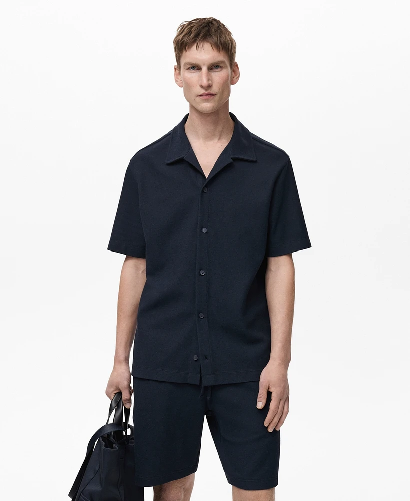 Mango Men's Slim-Fit Polo Shirt