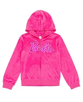 Barbie Girls Velour Matching Family Zip Up Hoodie & Pants Outfit Set Adult