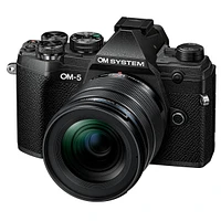 Om Digital Solutions V210022BU000 N 5 Mirrorless Digital Camera Kit, Black