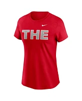 Nike Women's Scarlet Ohio State Buckeyes The T-Shirt