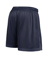 Nike Men's Navy/Heather Gray West Virginia Mountaineers Player Reversible Shorts