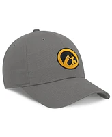 Nike Men's Gray Iowa Hawkeyes Club Adjustable Hat