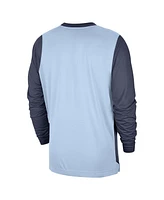 Nike Men's Light Blue Washington Wizards 2024/25 City Edition Authentic Pregame Performance Long Sleeve Shooting T-Shirt