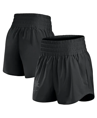Nike Women's Black Kentucky Wildcats Performance One High-Rise Shorts