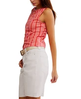 Free People Women's Tilly Cotton Printed Vest