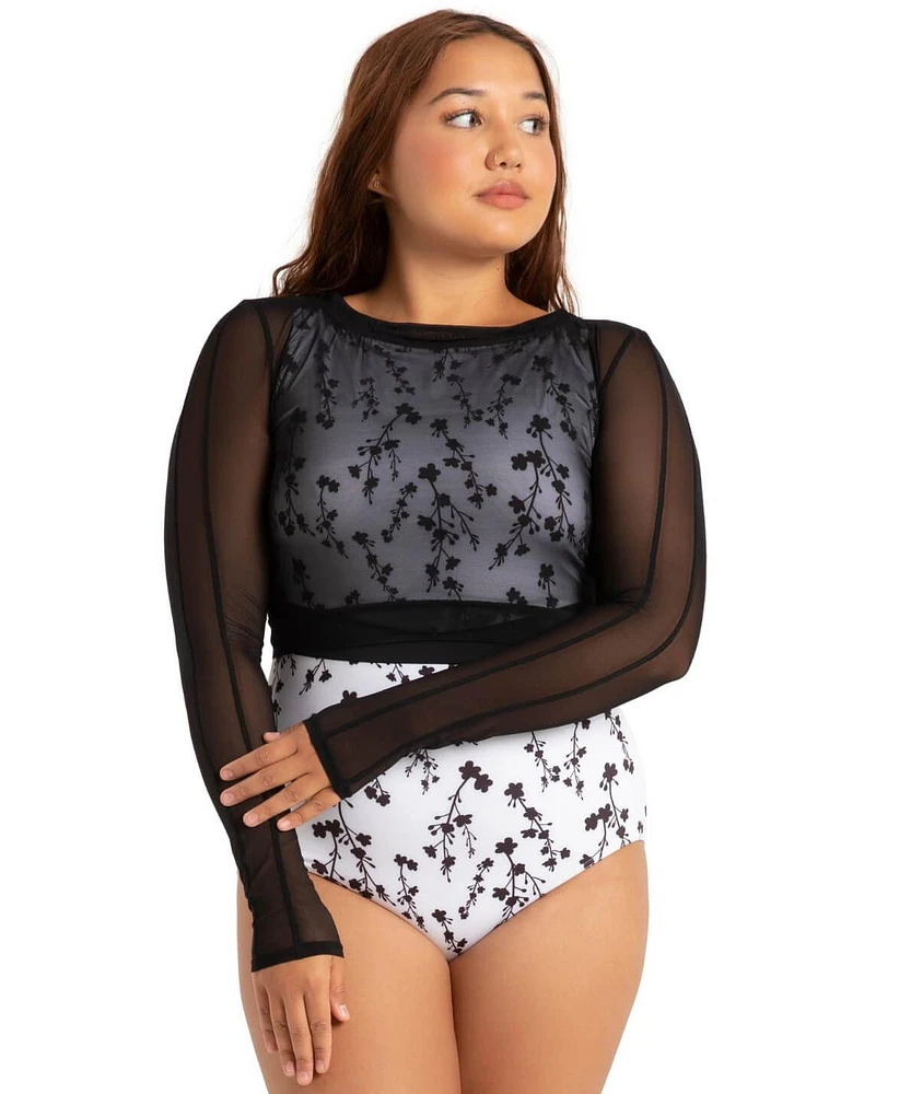 Capezio Girls C'Est La Vie Joyeux Mesh Cover Up