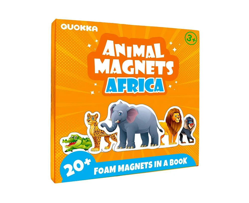 Quokka Travel Magnetic Puzzles – 20+Pcs Fun Game Toy for Kids Ages 3-5