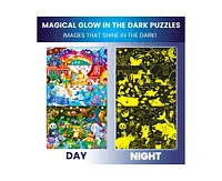 Quokka 4x60 Piece Puzzles for Kids Ages 4-6 – Glow-in-The-Dark Puzzles