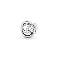 Pandora Sterling Silver Family Always Encircled Heart Charms
