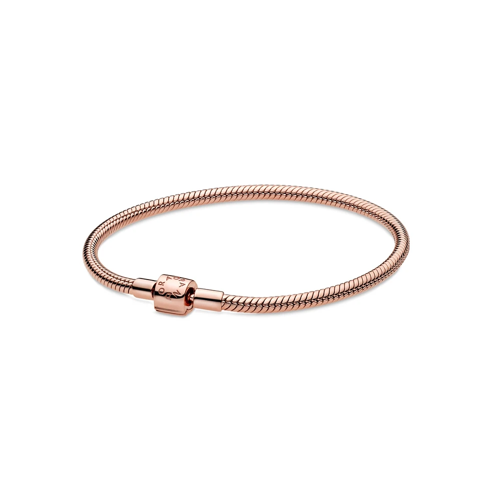 Pandora Gold-Plated Reflexions Long Clasp Pave Bracelet