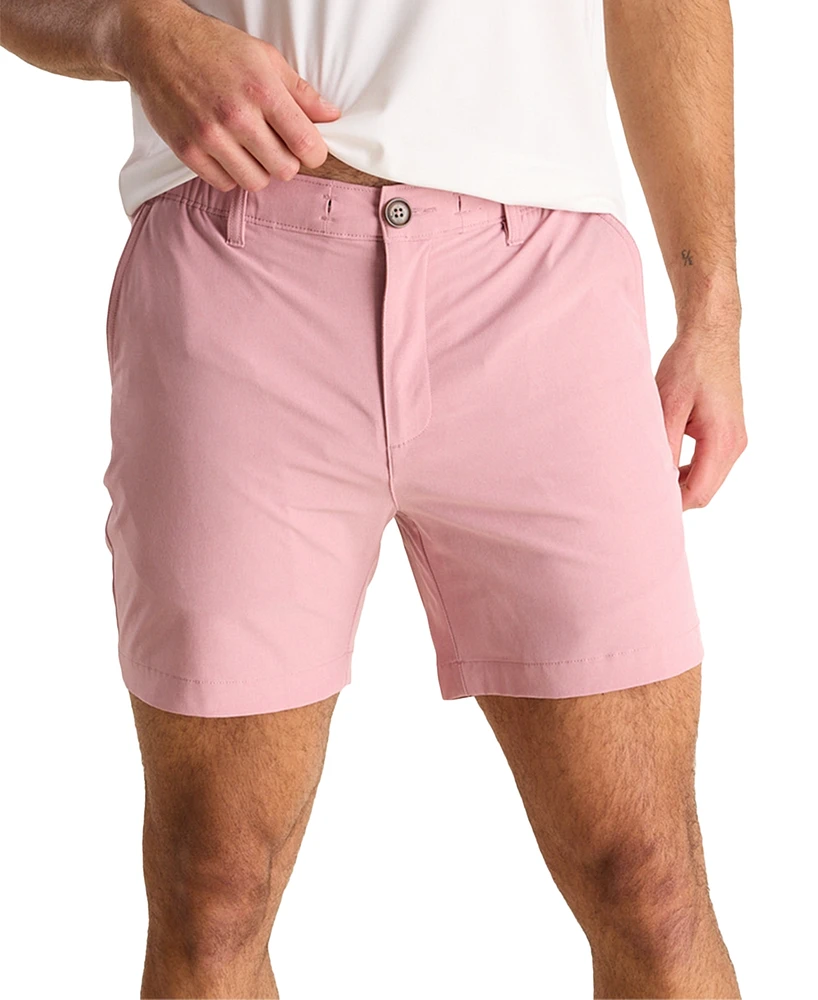 Chubbies Men's Pink Dippers 6" Performance Shorts