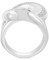 Effy Diamond Statement Ring (1/3 ct. t.w.) in Sterling Silver