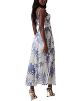 Guess Women's Ellie Empire-Waist Sleeveless Maxi Dress