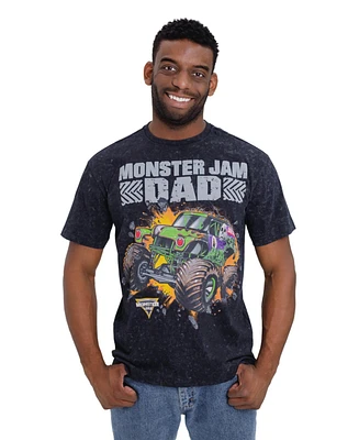 Monster Jam Boys Vintage Wash Matching Family T-Shirt