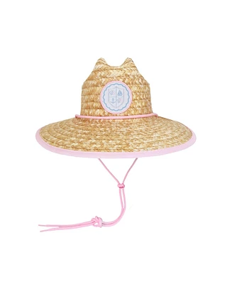 Bits & Bows Girls Lifeguard Hat in Pink