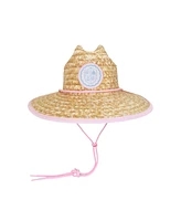 Bits & Bows Girls Lifeguard Hat in Pink