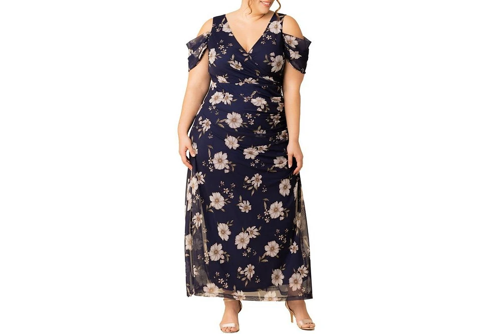 Kiyonna Plus Seraphina Mesh Gown