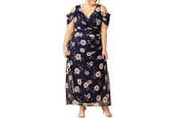 Kiyonna Plus Seraphina Mesh Gown