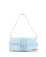 Pre-Owned Jacquemus Long Le Bambino Flap Shoulder Bag Suede